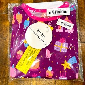 NWT Little Sleepies two piece short sleeve pajama set, 12-18m